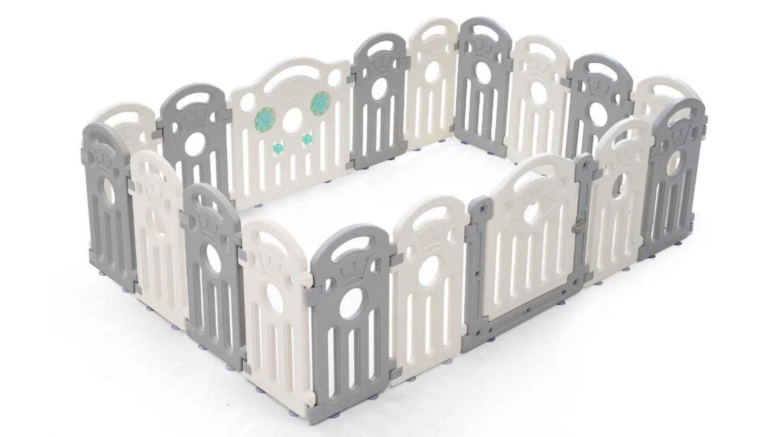 Playpals Kids Playpen with 18 Panels