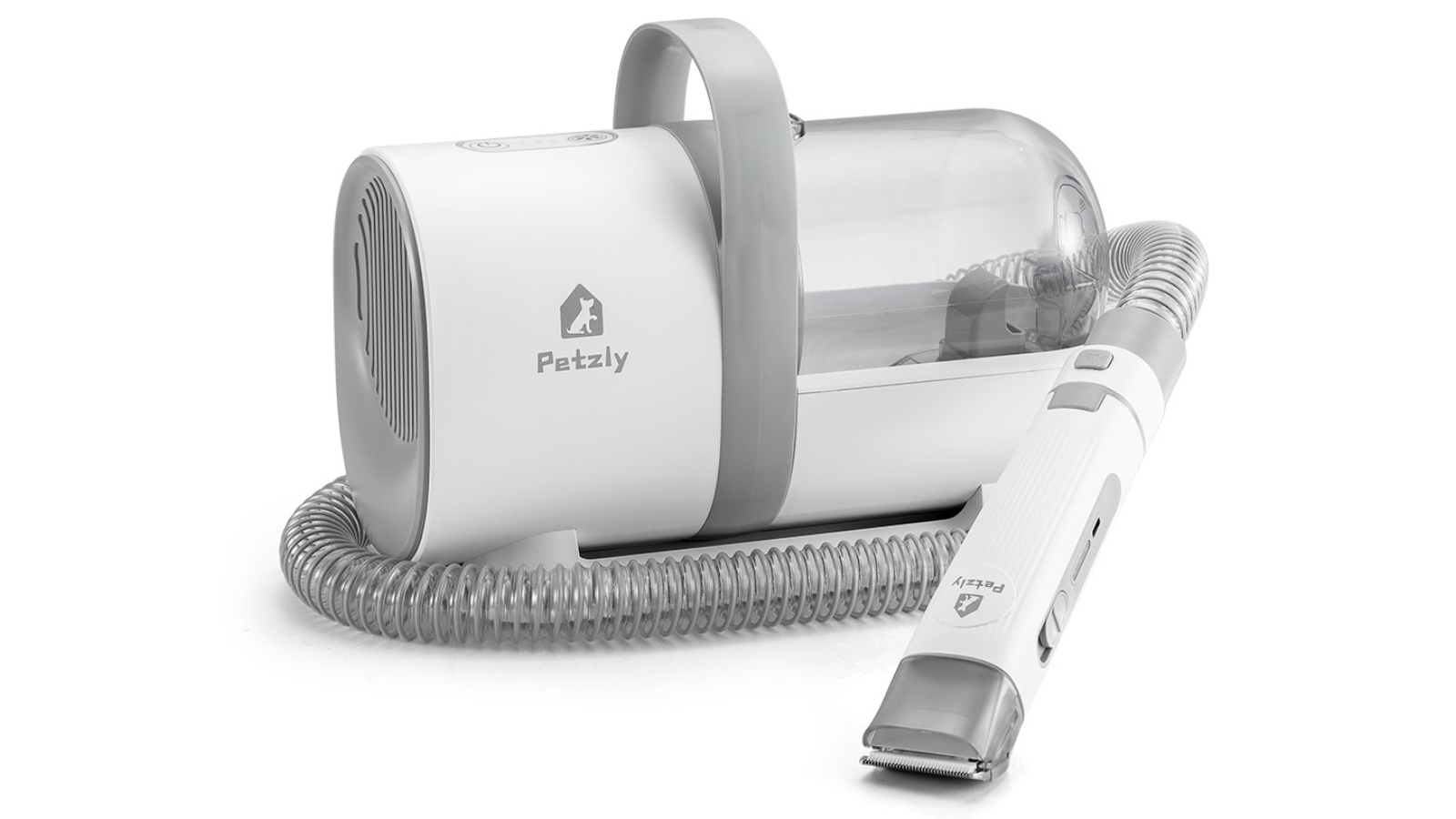 Petzly 7-in-1 Pet Grooming Vacuum Kit