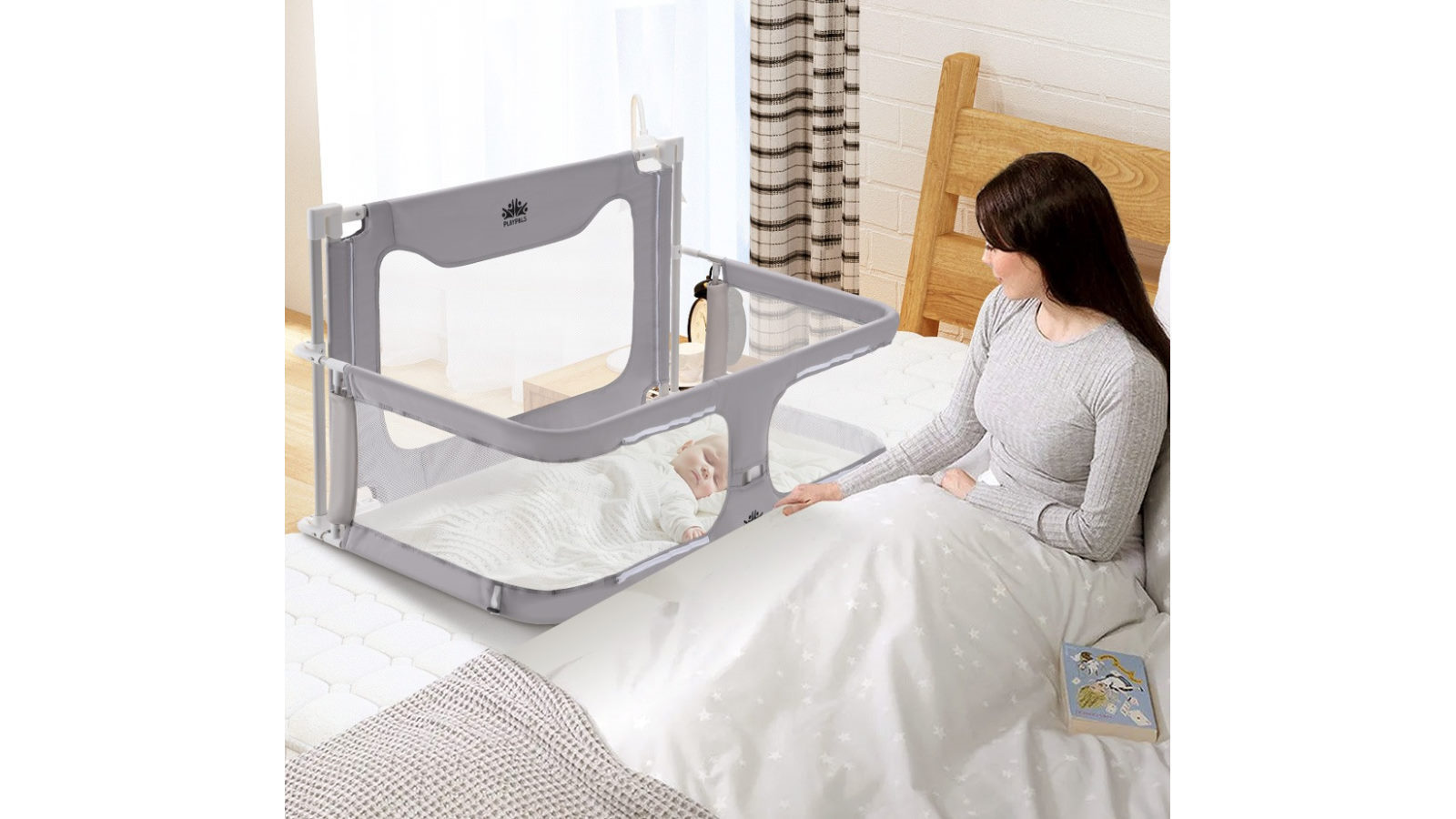 Playpals Baby Bedside Sleeper