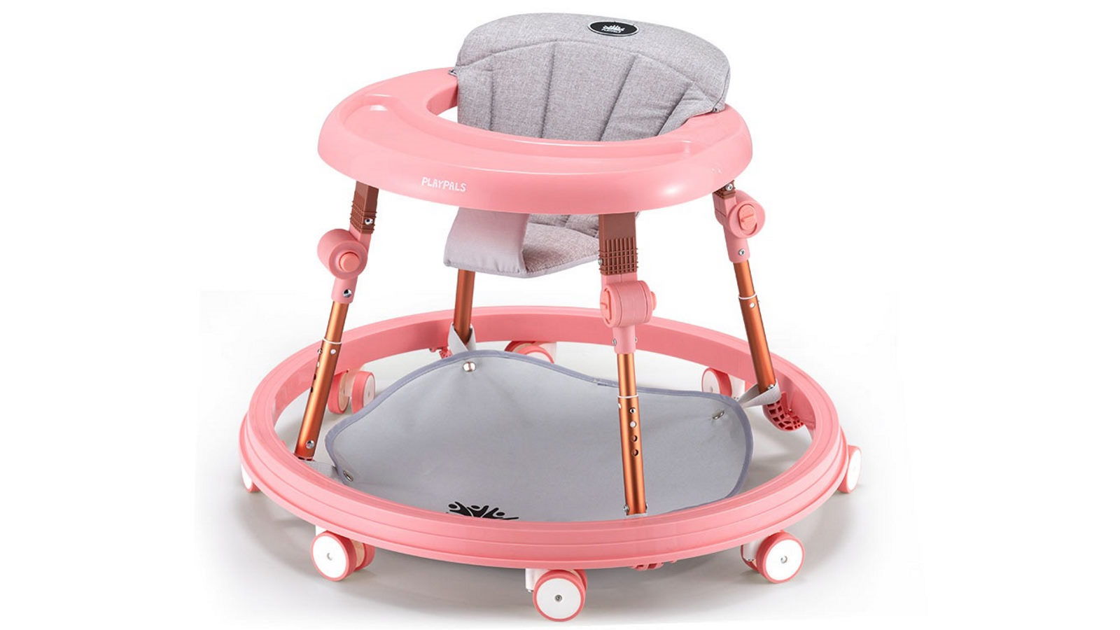 Playpals 3-IN-1 Baby Walker Adjustable Pink Harvey Norman