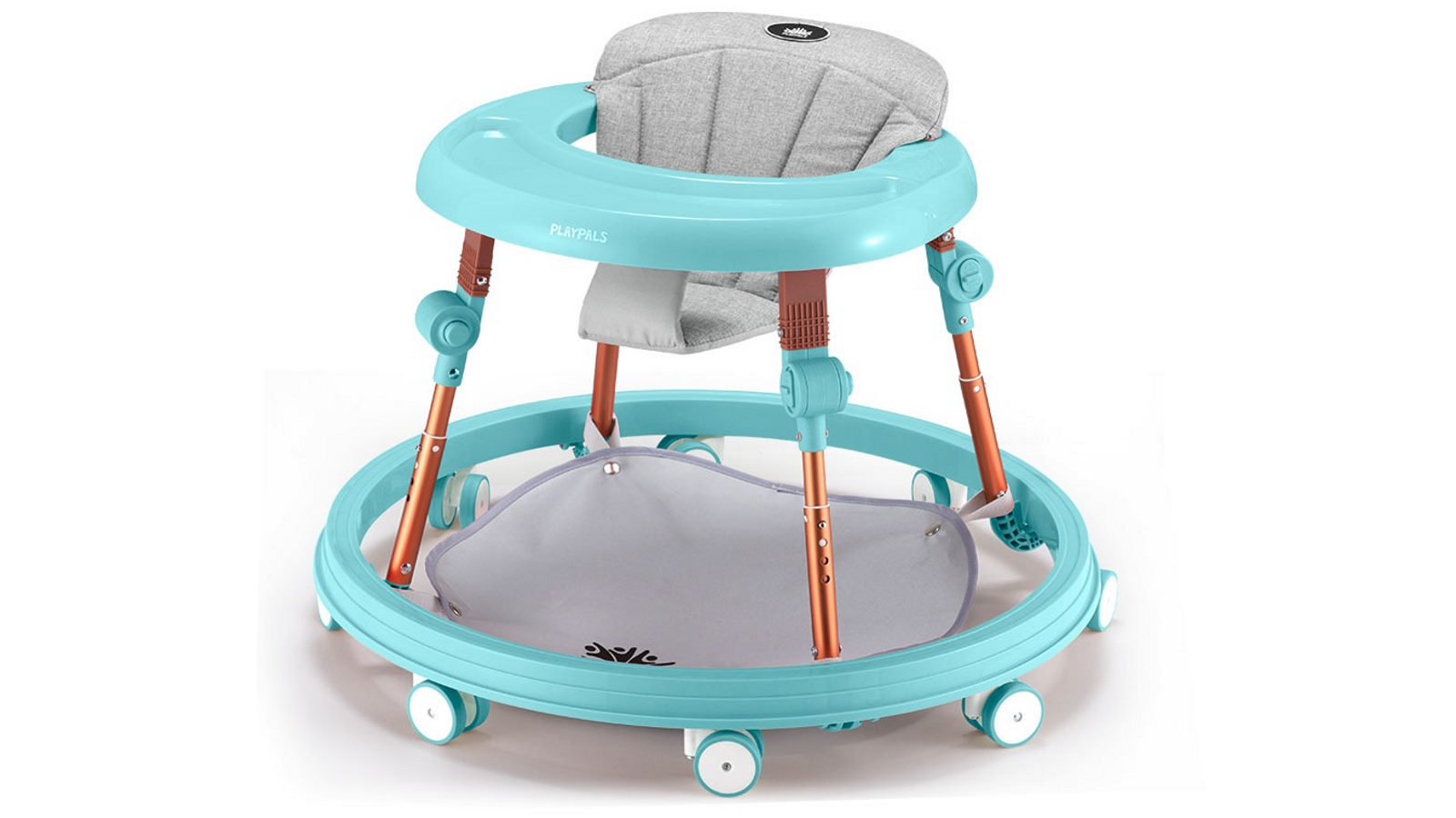 Playpals 3-IN-1 Baby Walker Adjustable - Mint