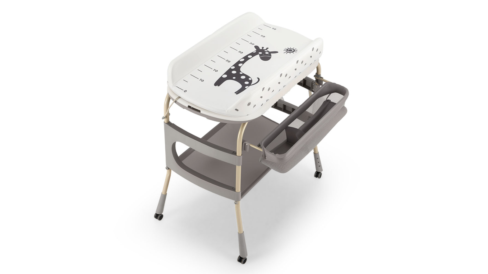 PlayPals Baby Foldable Bathtub with Wheel