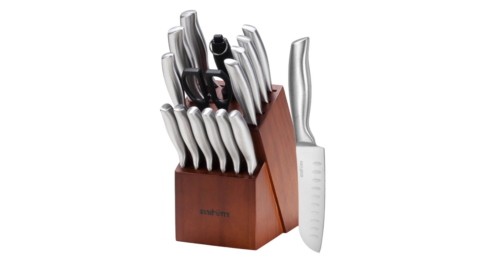 Zuni Set of 16 Stainless Steel Kitchen Knife