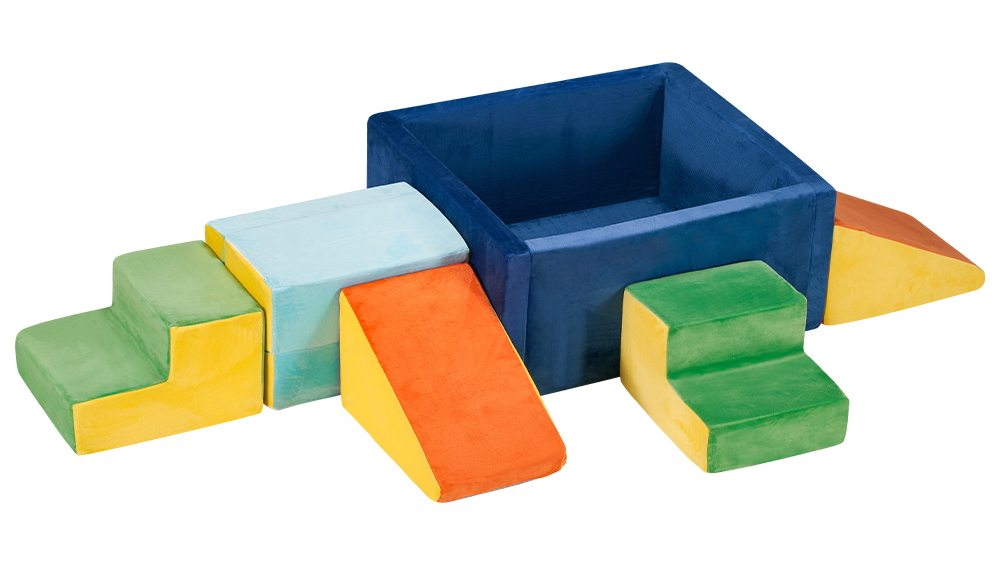 Playpals Kids Foam Climbing Blocks - 6-Piece Set