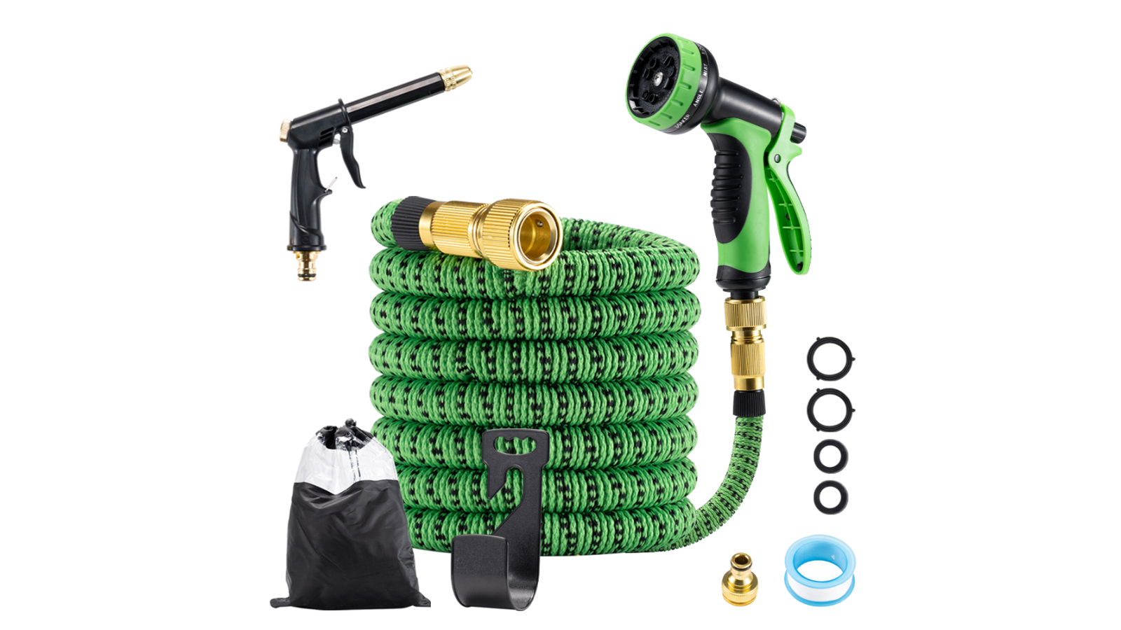 Zuni 25ft Flexible Garden Hose - Green