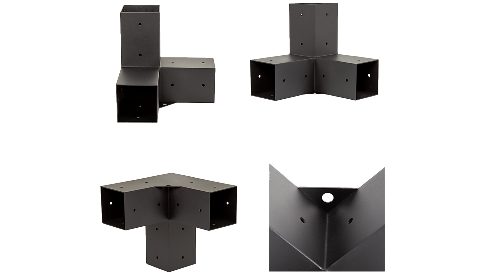 Randy and Travis Machinery Single Wall-Mount Roof Pergola Steel Bracket