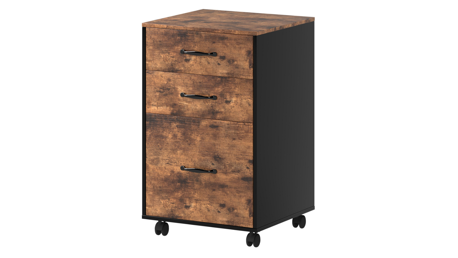 Levede Home Office 3-Drawer Mobile Filing Storage Organiser Cabinet