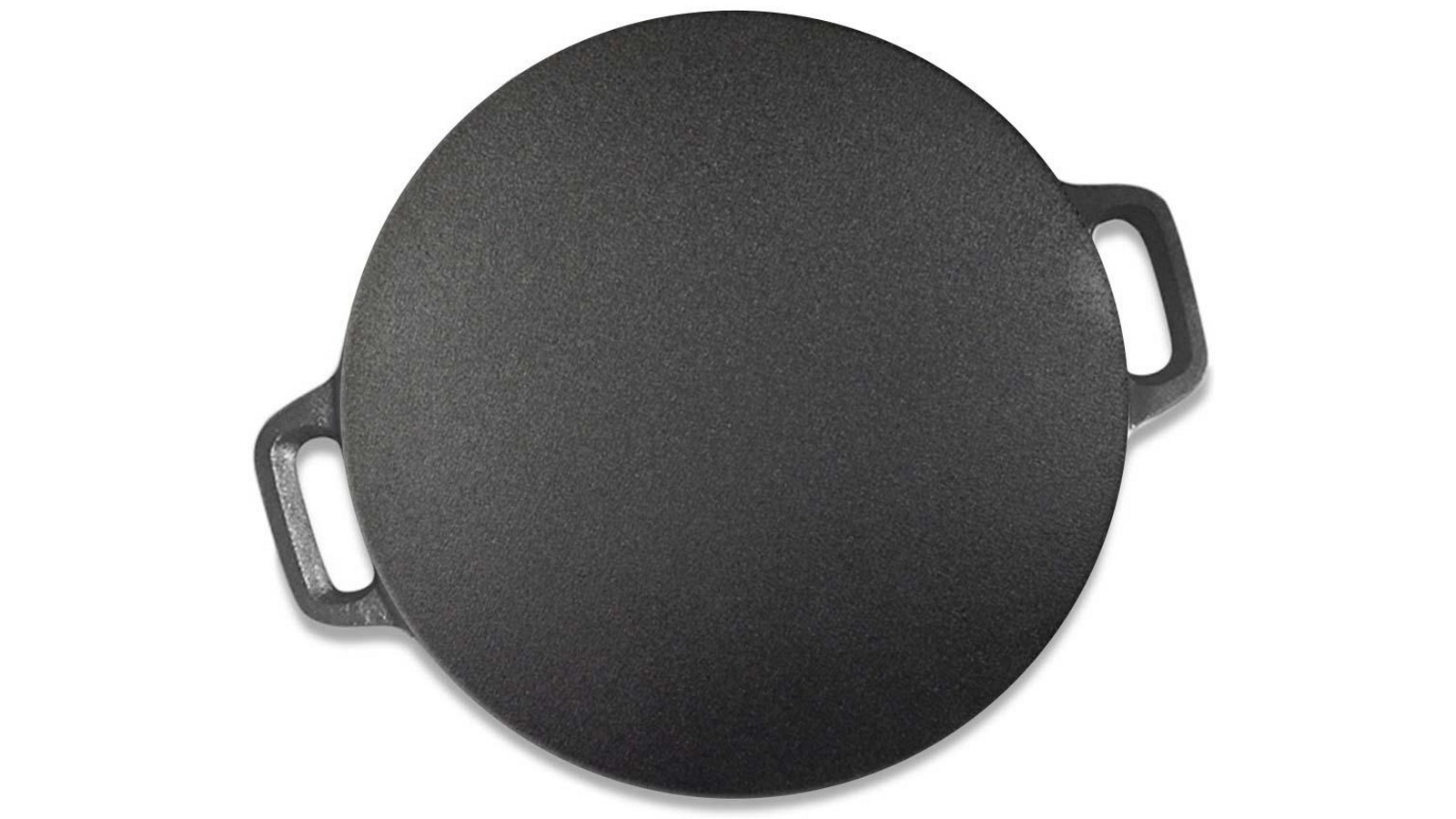 SOGA Cast Iron Induction Crepes Pan Baking Cookie Pancake Pizza Bakeware