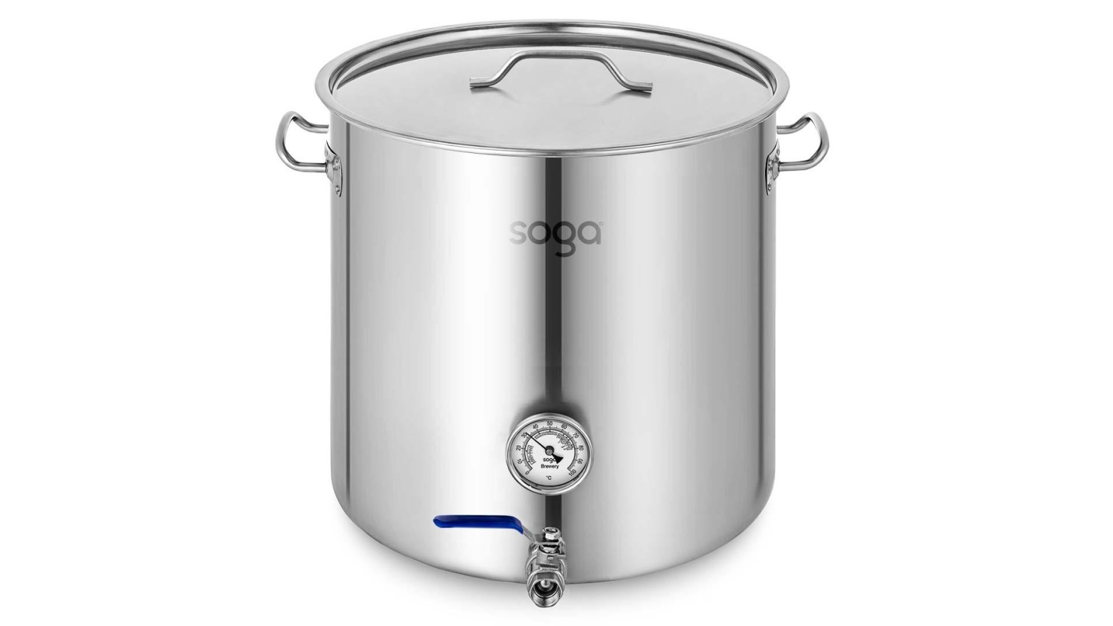 SOGA 33L Stainless Steel Brewery Pot with Beer Valve