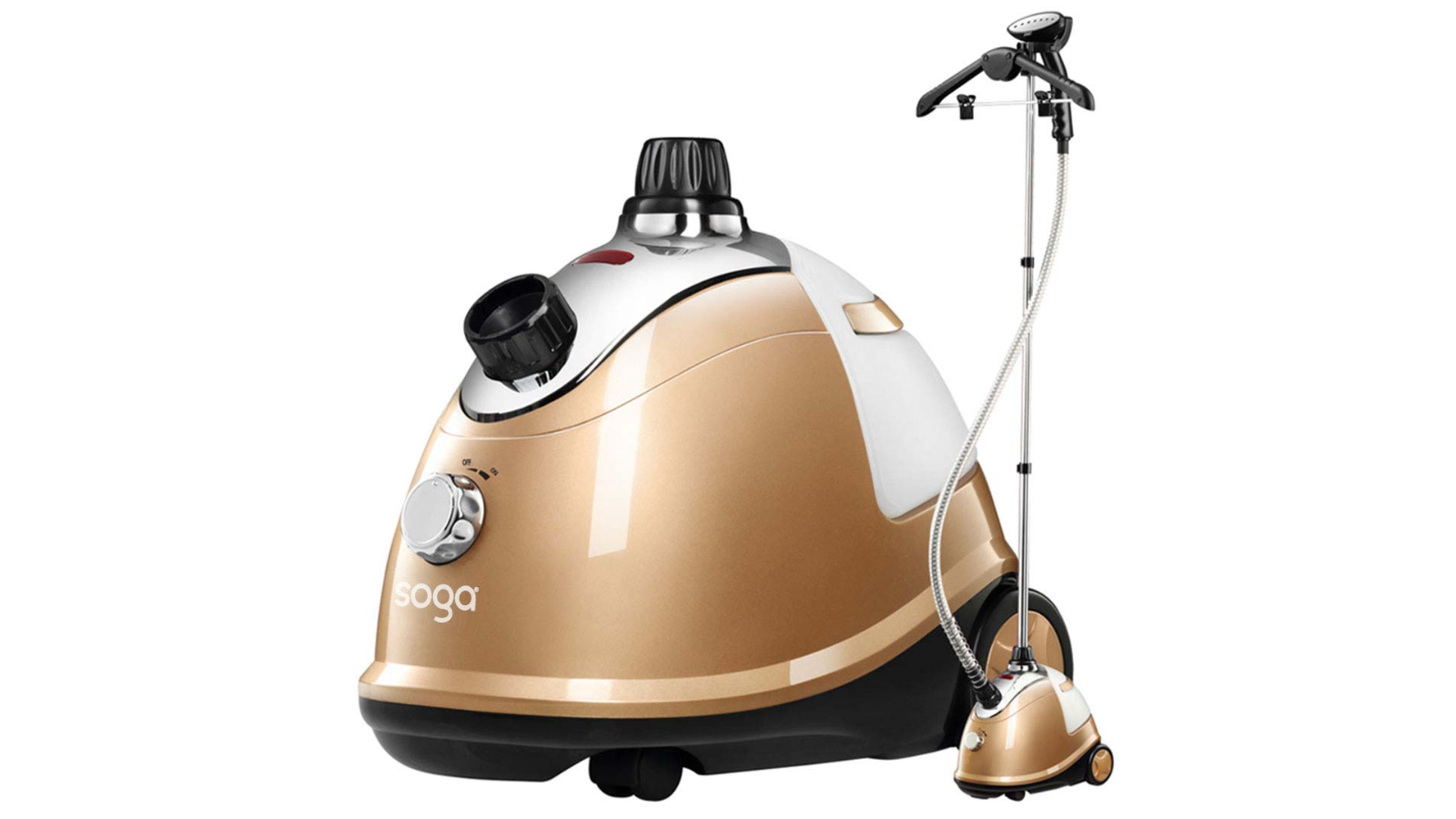 Soga Portable Iron Garment Steamer - Gold