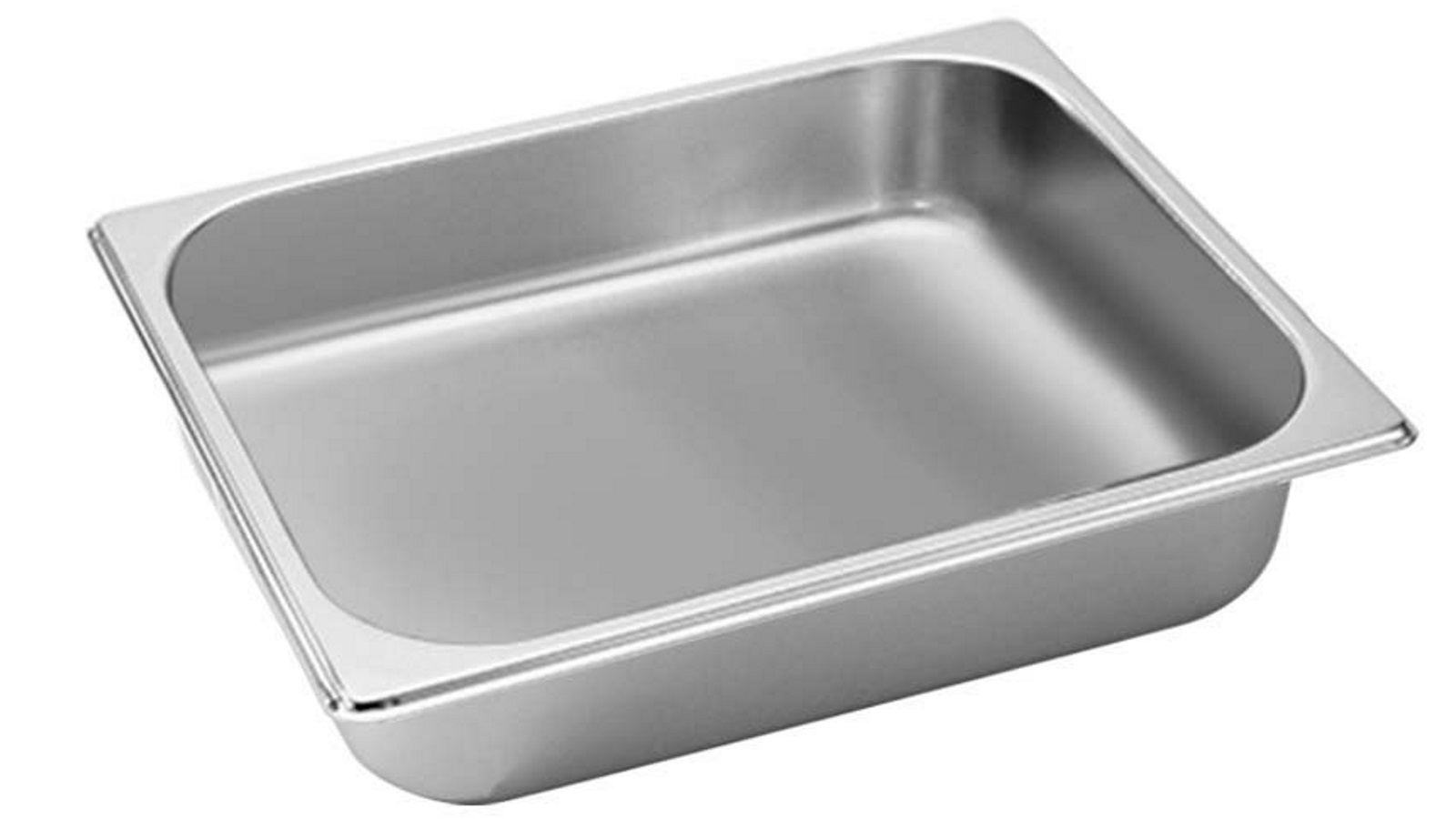 SOGA Gastronorm GN Pan Full Size 1/2 GN Pan 6.5cm Deep Stainless Steel Tray