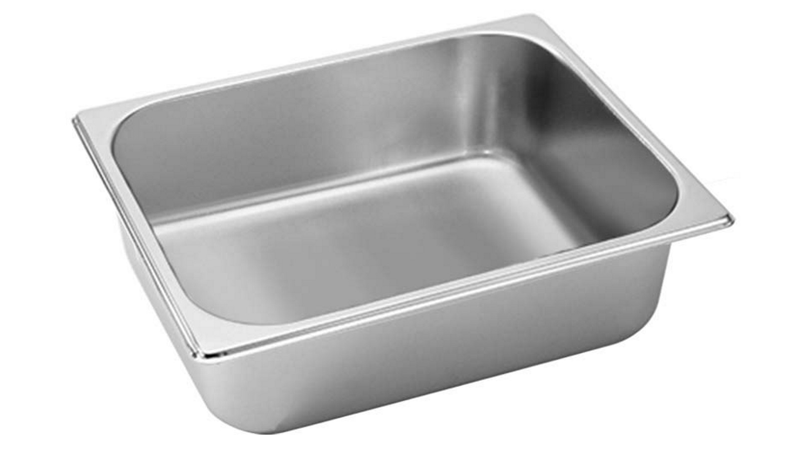 SOGA Gastronorm GN Pan Full Size 1/2 GN Pan 10cm Deep Stainless Steel Tray