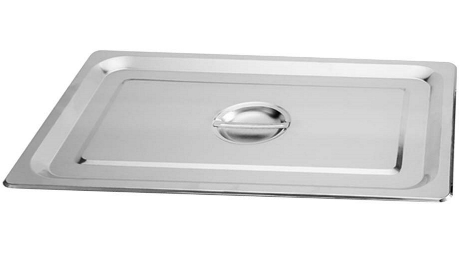 SOGA Gastronorm Pan Lid Full Size 1/1 Top Cover - Stainless Steel