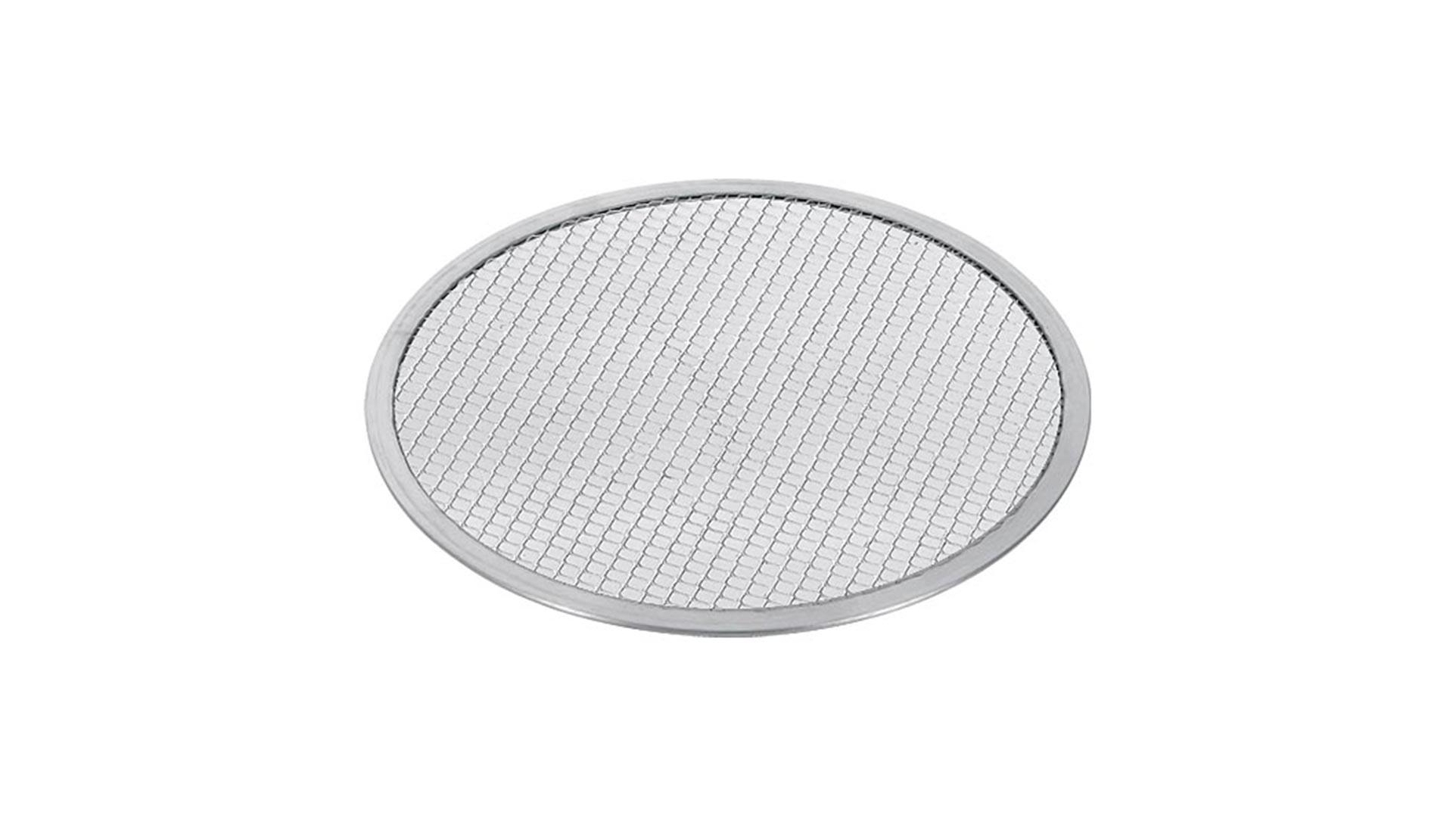 SOGA 9-inch Round Seamless Aluminium Nonstick Commercial Grade Pizza Screen Baking Pan
