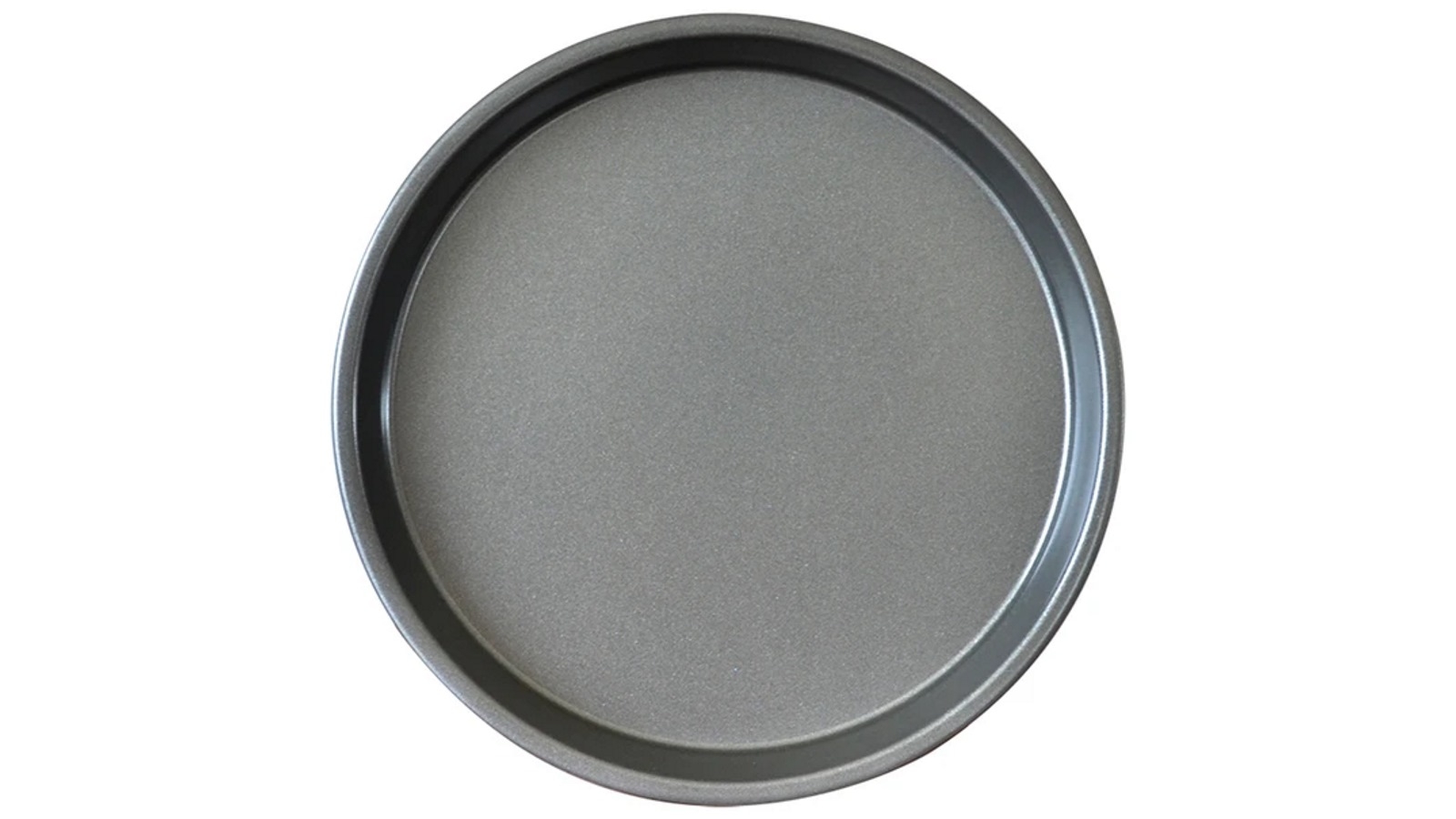 SOGA Round Black Steel Non-Stick Pizza Tray Oven Baking Plate Pan - 7-inch