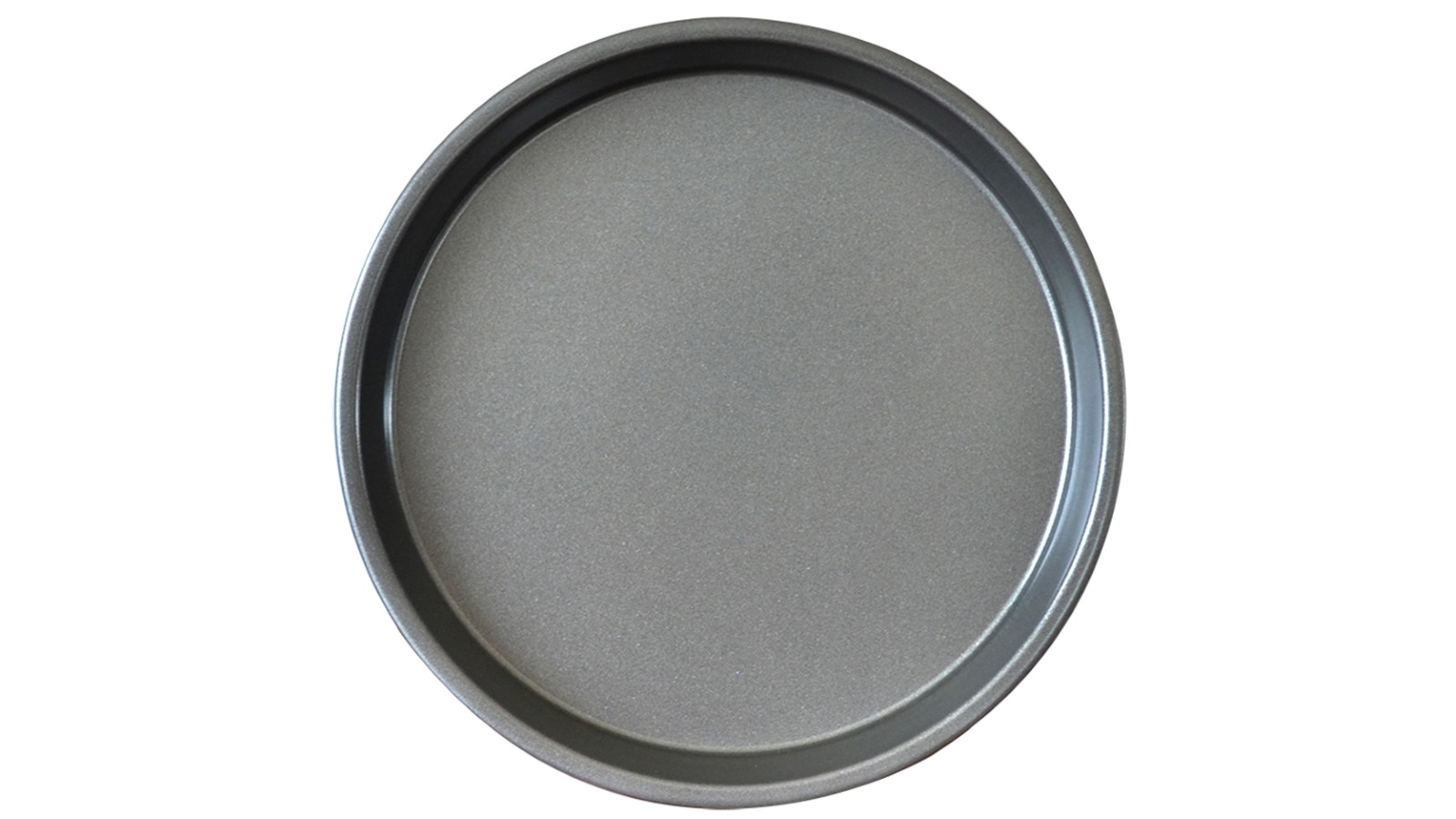 SOGA Round Black Steel Non-Stick Pizza Tray Oven Baking Plate Pan - 8-inch