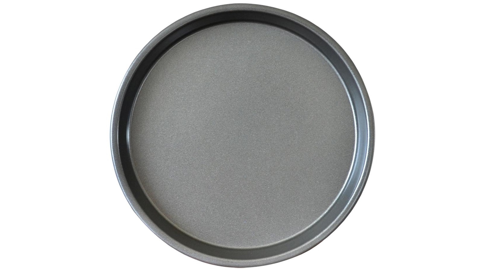 SOGA Round Black Steel Non-Stick Pizza Tray Oven Baking Plate Pan - 10-inch