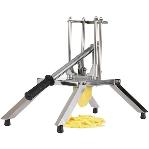 SOGA Commercial 3 Blades Potato French Fry Fruit Vegetable Cutter Stainless Steel