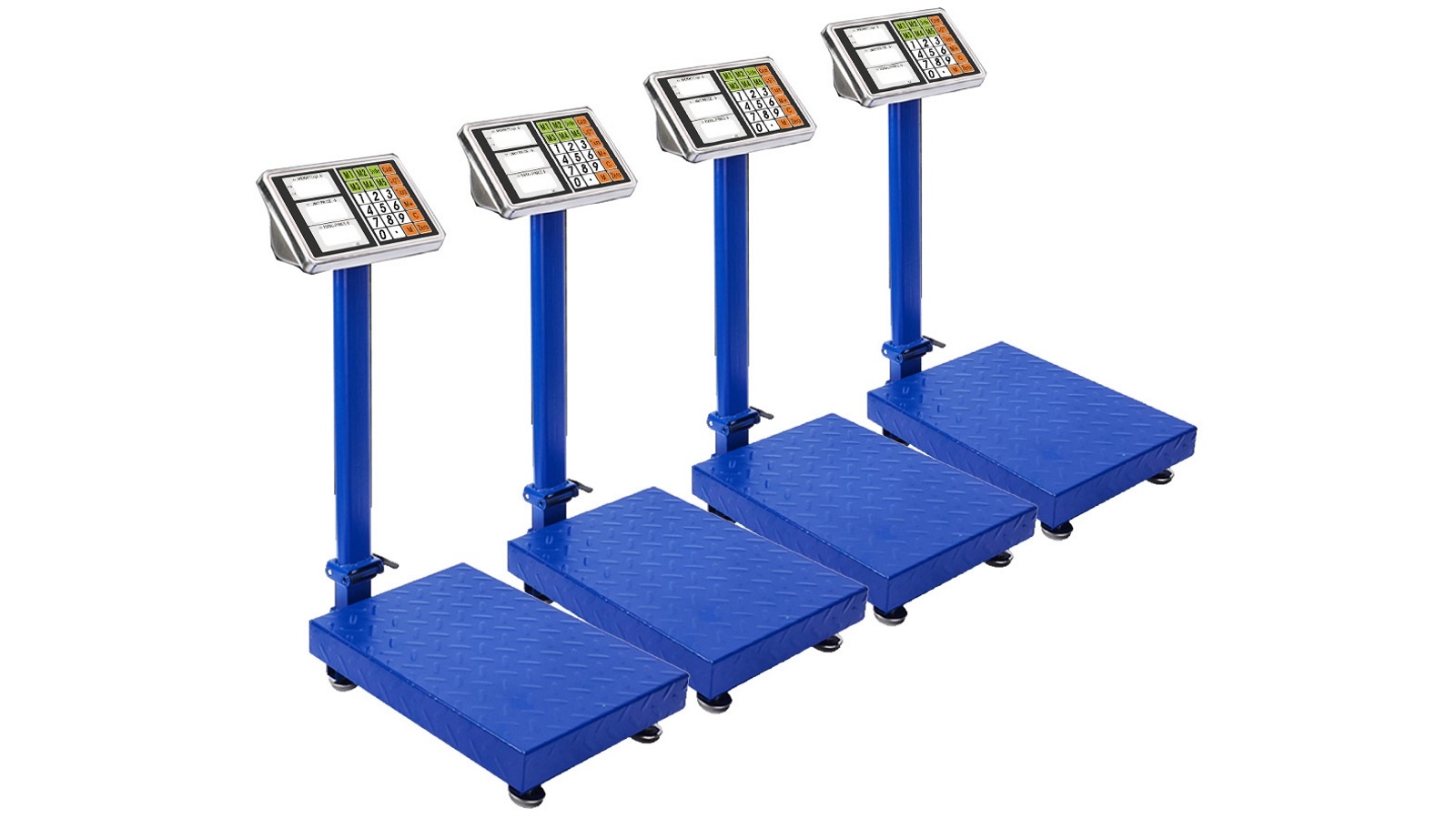 SOGA 4X 300kg Electronic Digital Platform Scale - Blue