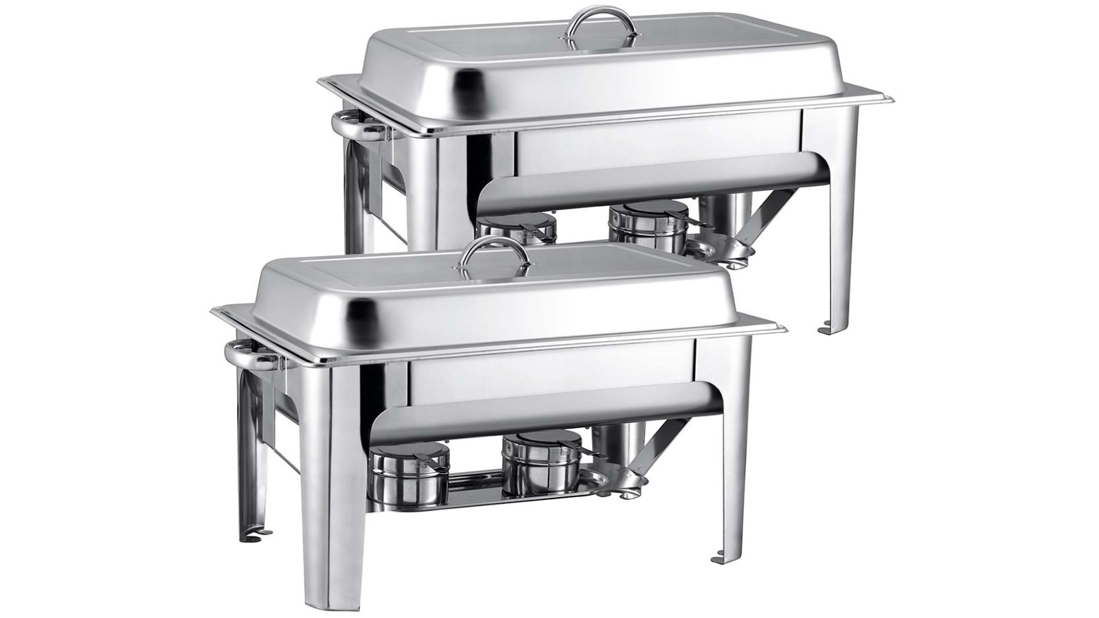 SOGA 2x 9L Stainless Steel Chafing Catering Dish Food Warmer
