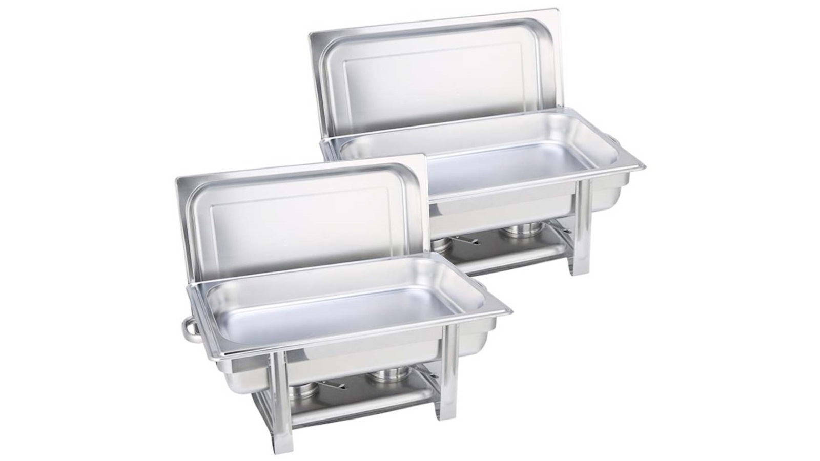 SOGA 2x Single Tray Stainless Steel Chafing Catering Dish Food Warmer