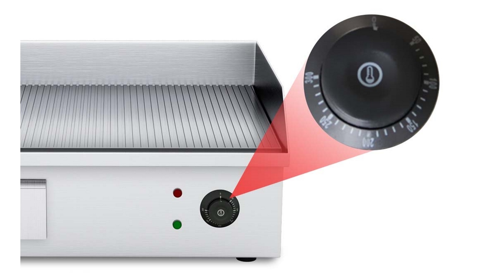 SOGA 2x Electric 2200W Stainless Steel Flat Griddle Grill BBQ Hot Plate