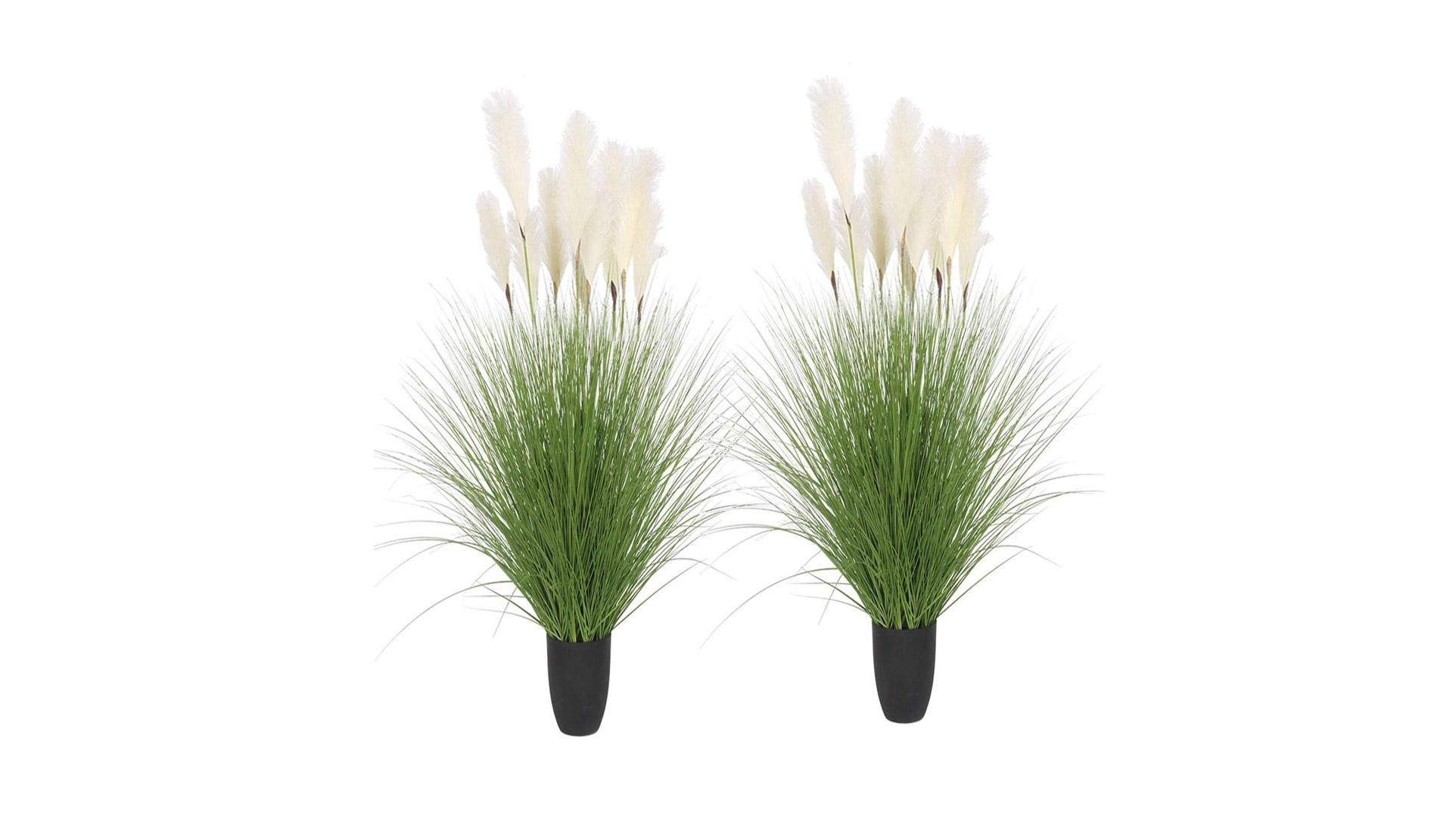 SOGA 2X 110cm Artificial Reed Bulrush