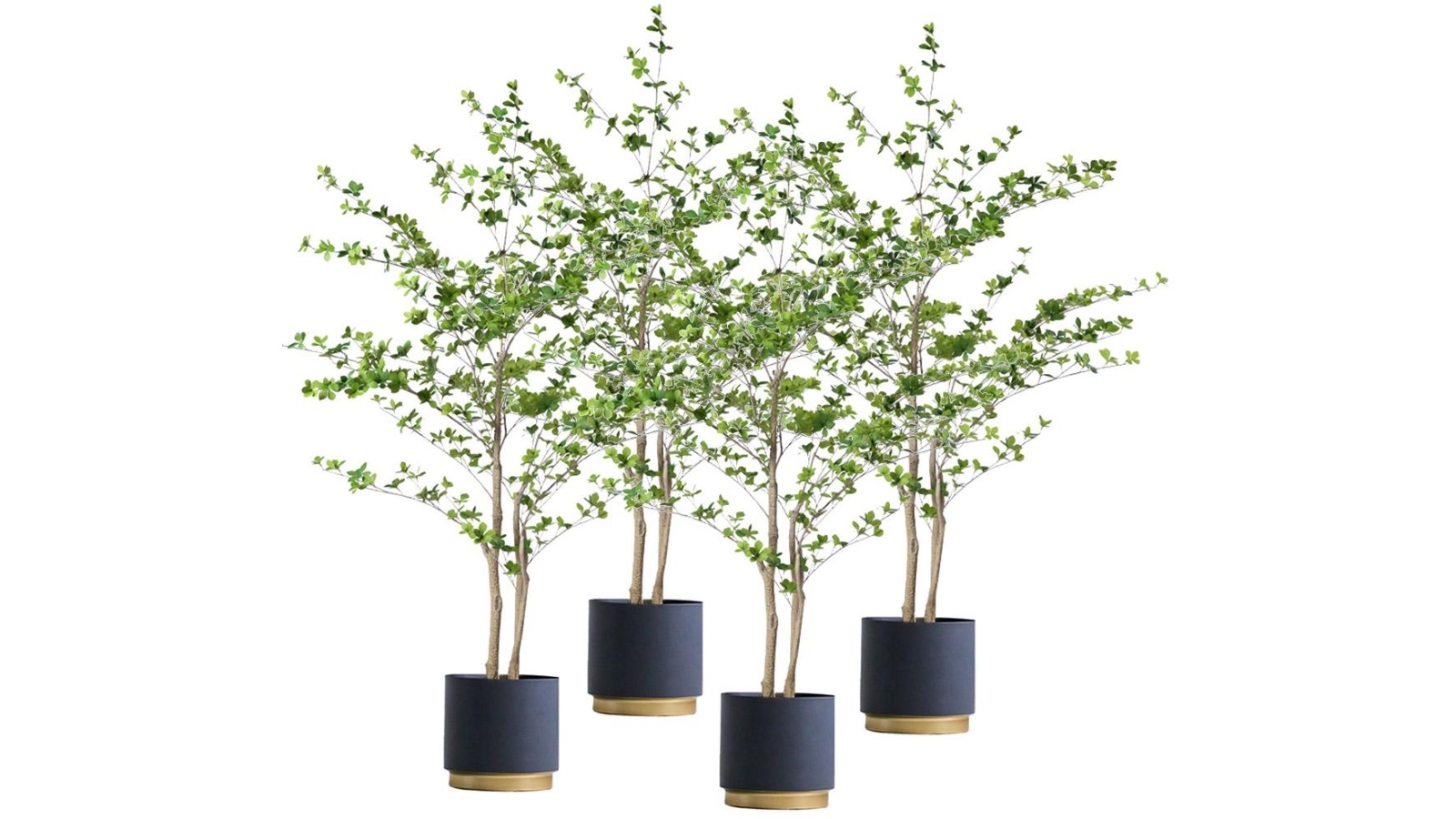 SOGA 4x180cm Green Artificial Indoor Watercress Tree Fake Plant