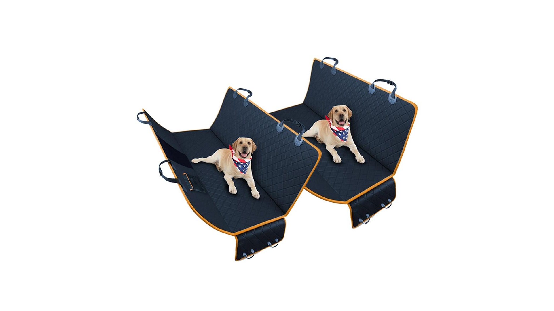 SOGA 2X Waterproof Pet Back Seat Mat