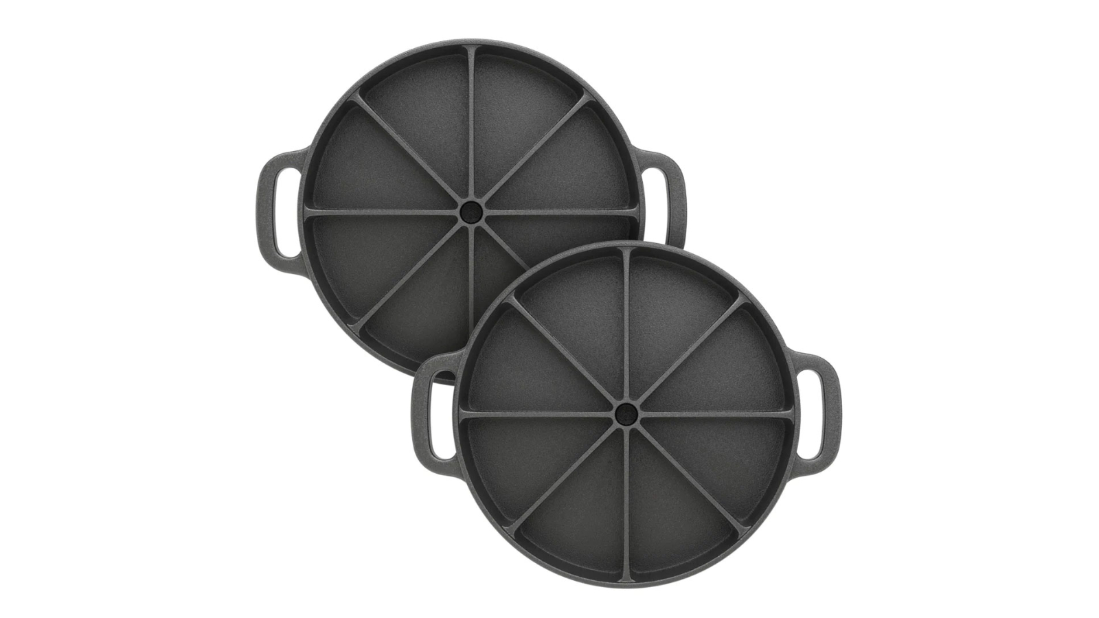 Soga 2X 21.5cm Cast Iron Baking Pan