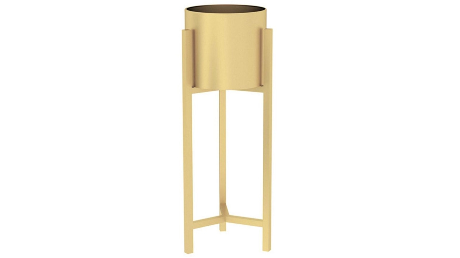 SOGA 60cm Gold Metal Plant Stand with Flower Pot Holder