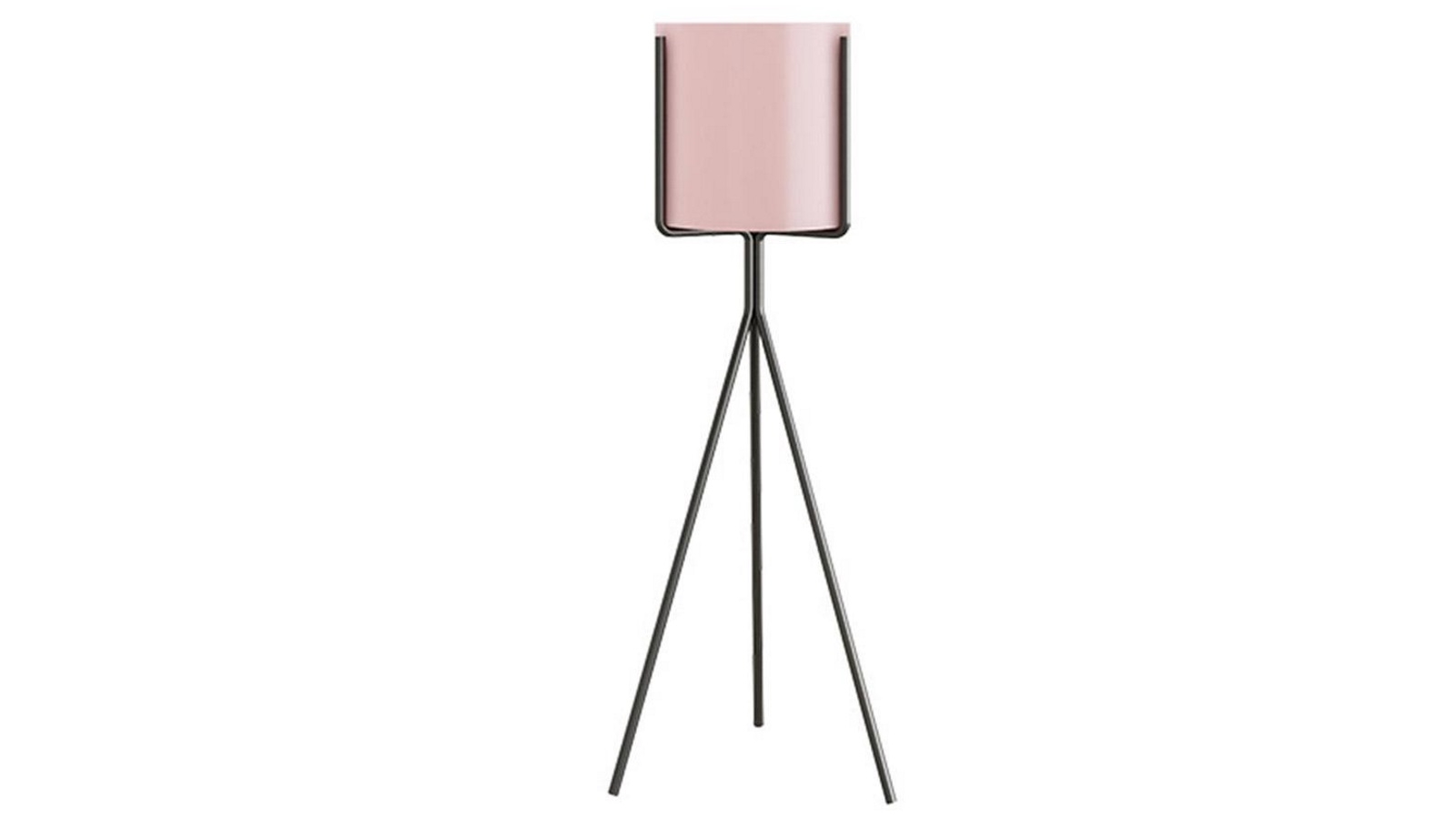 SOGA 70cm Tripod Flower Pot Plant Stand with Flowerpot Holder - Pink