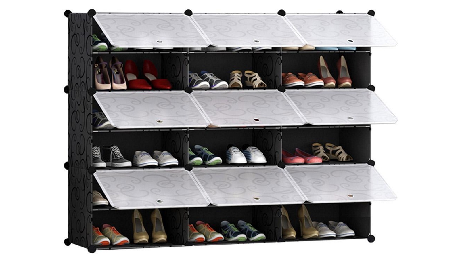 SOGA 6 Tier 3 Column Shoe Organizer