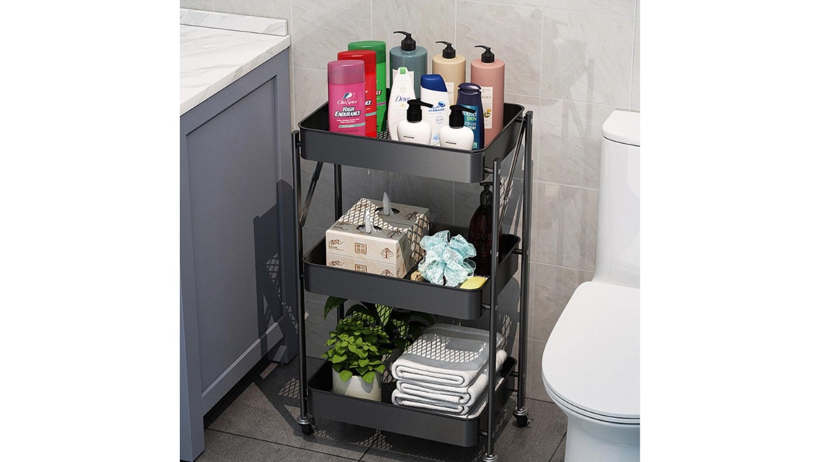 Trolley Ikea Stroller Station Bahrain Shopping Trolley Durable Convenient  To Use, image size:1600x900