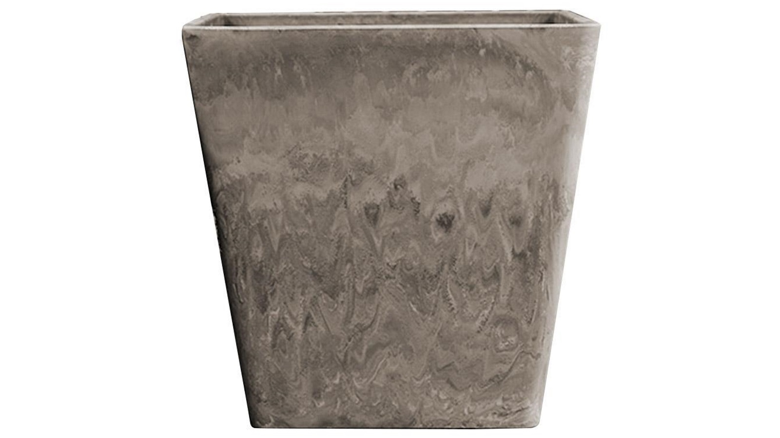 Soga Sand Grey Square Planter Pot - 27cm
