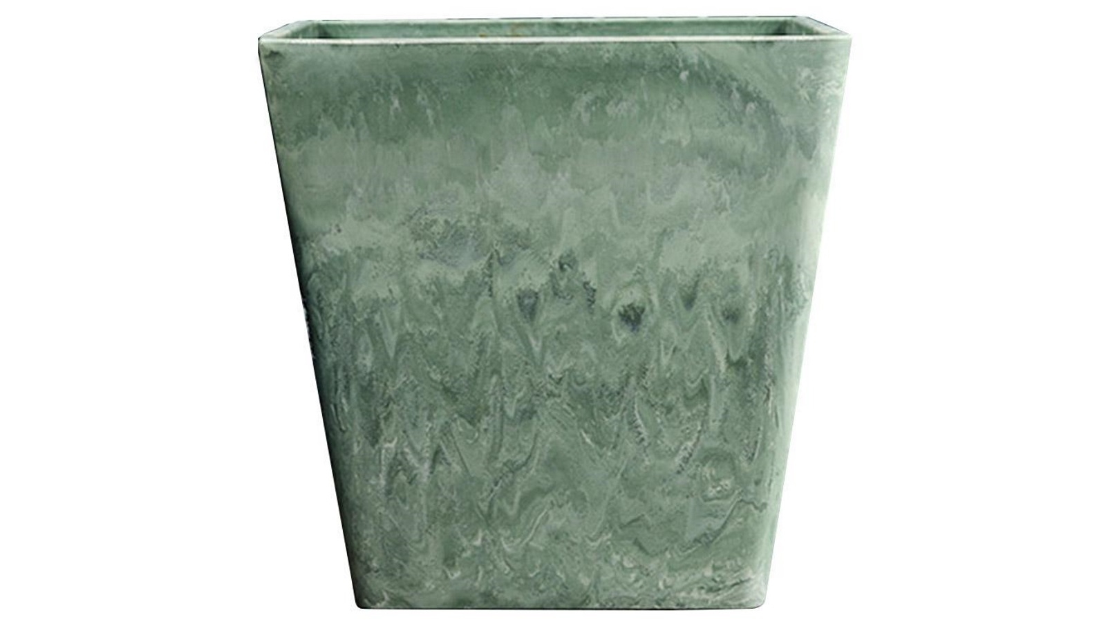 Soga Green Grey Square Planter Pot - 27cm