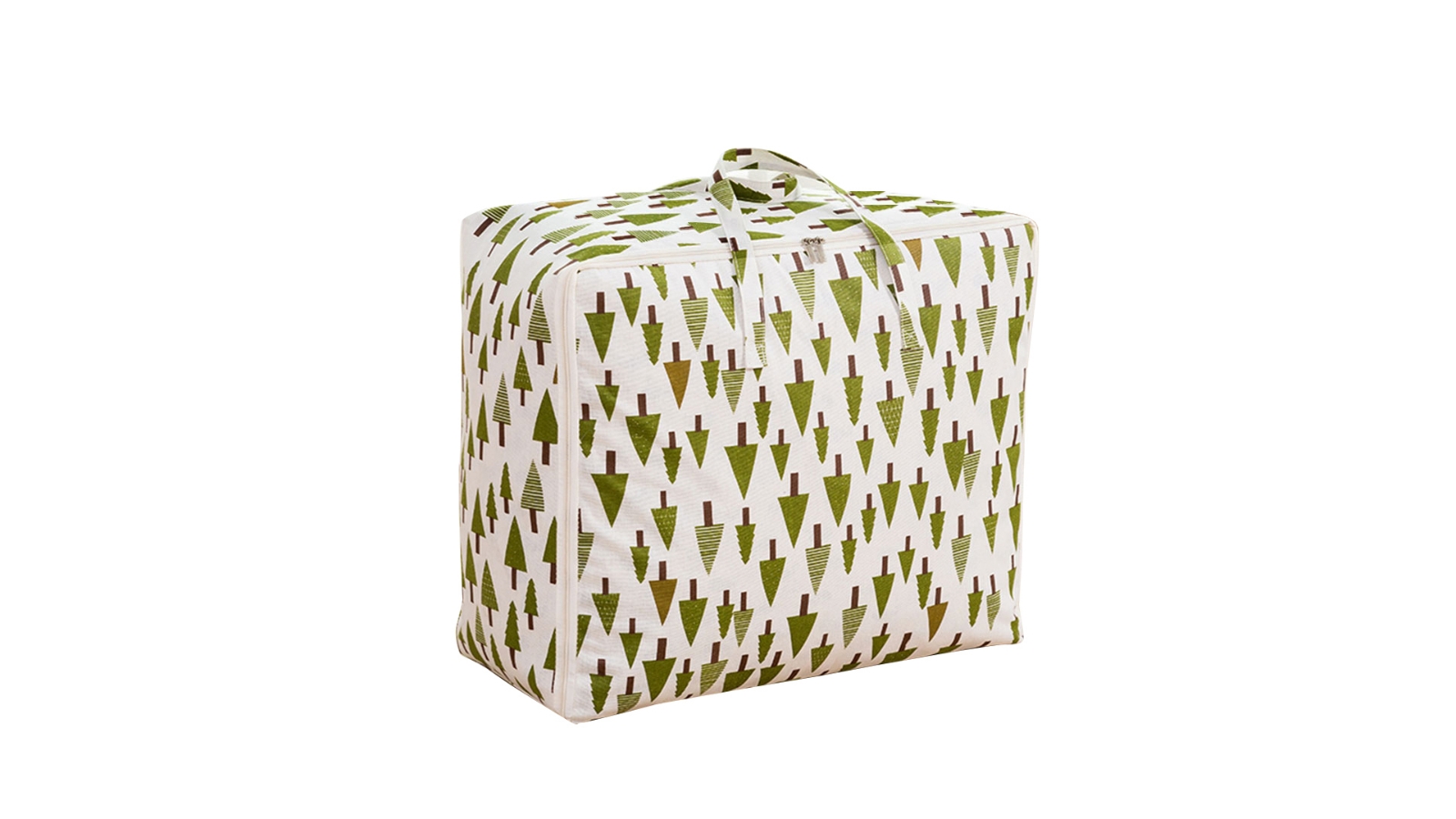 SOGA Green Pine Double Zipper Foldable Travel Organiser - Medium