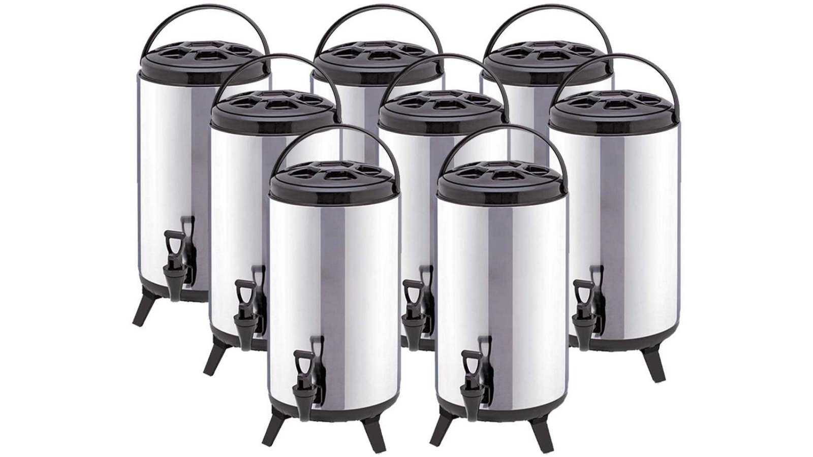 Soga 8X Portable Insulated Cold/Heat Barrel Brew - 14 Litre