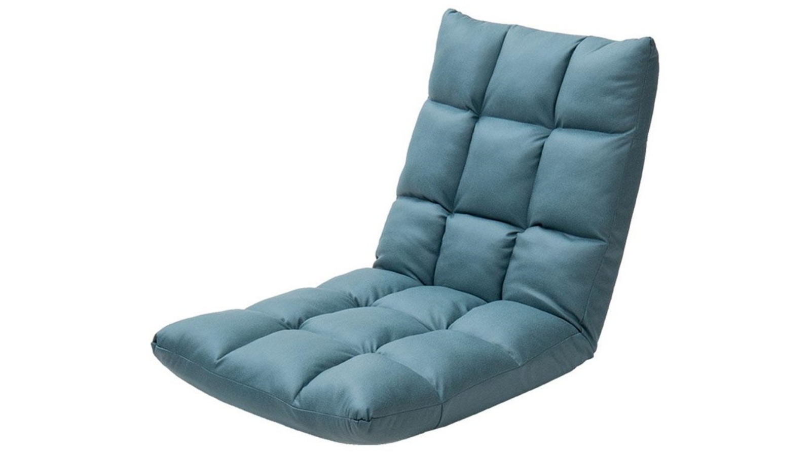 Soga Recliner Adjustable Green Cushion Floor Chair