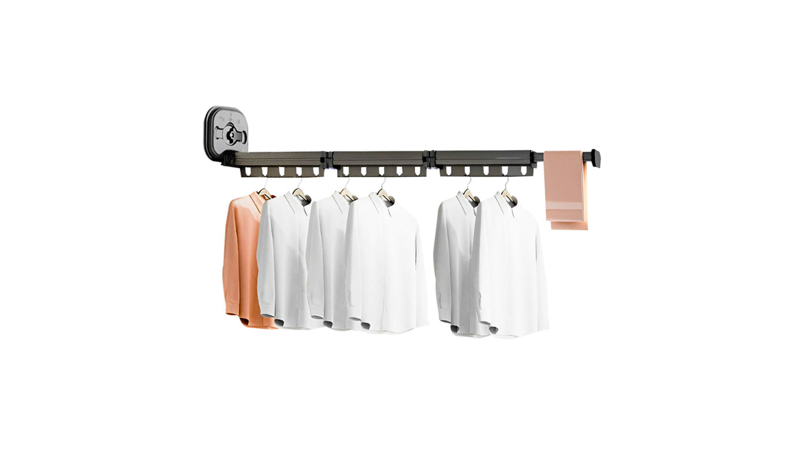 Soga Wall-Mounted Clothing Dry Rack - 127.5cm