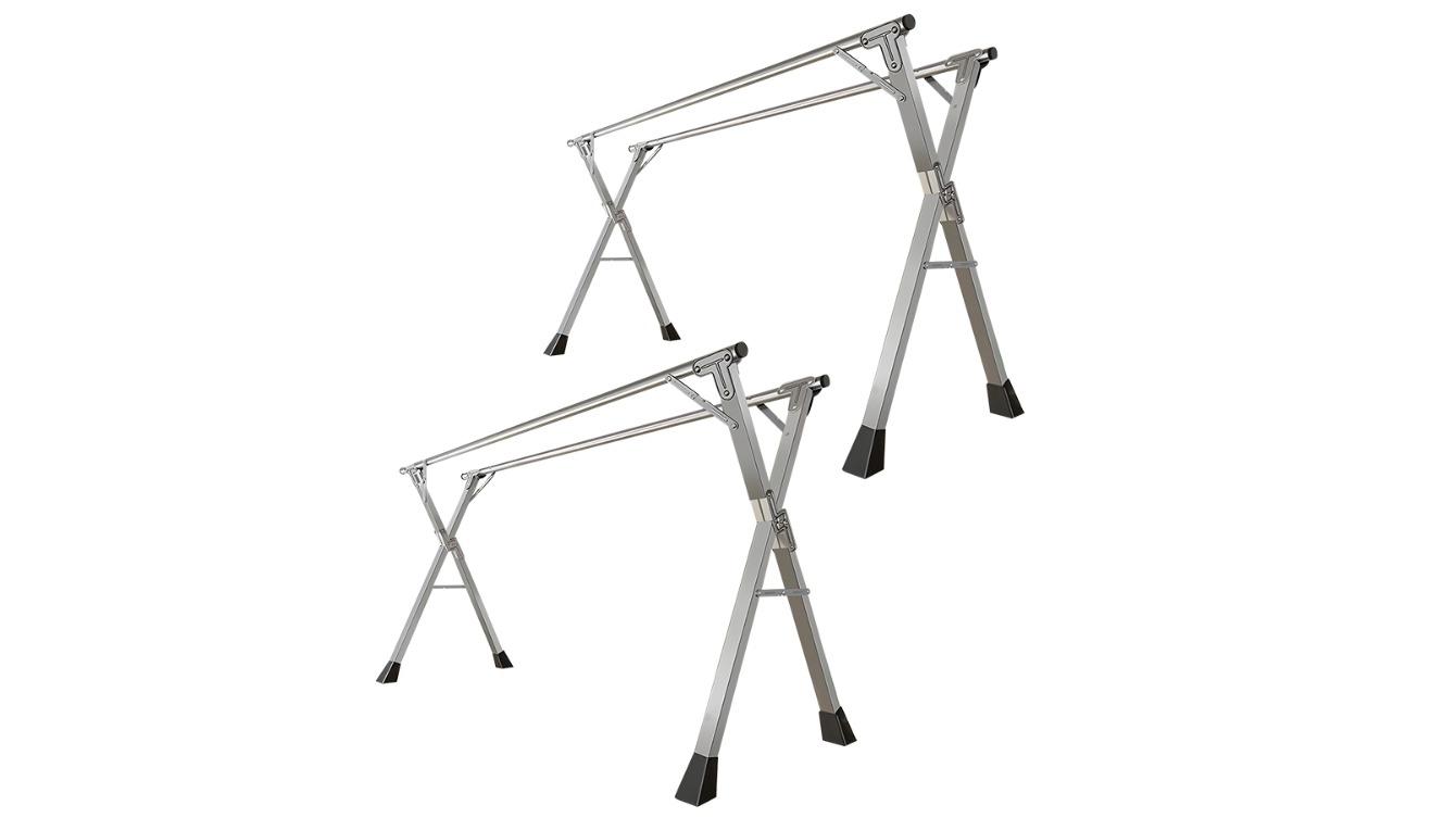 Soga 2 Piece Portable Standing Clothes Drying Rack - 160cm
