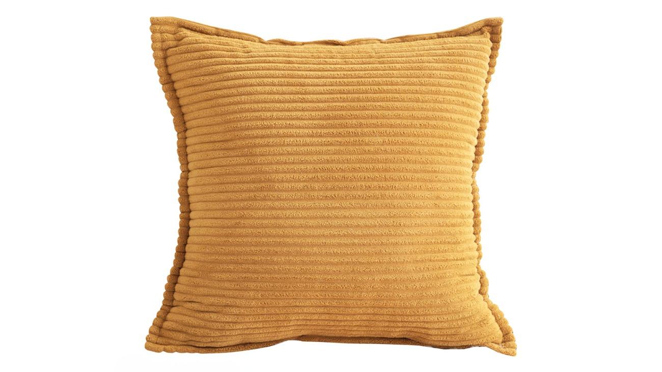Soga Wabi-Sabi Arches Mustard Indoor Kavka Throw Pillow - 45cm