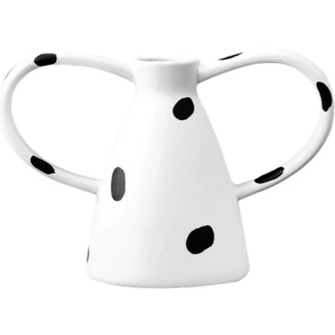 Soga Ornament Vase with Handicraft Decoration Polka Dot - 23.5 x 11cm
