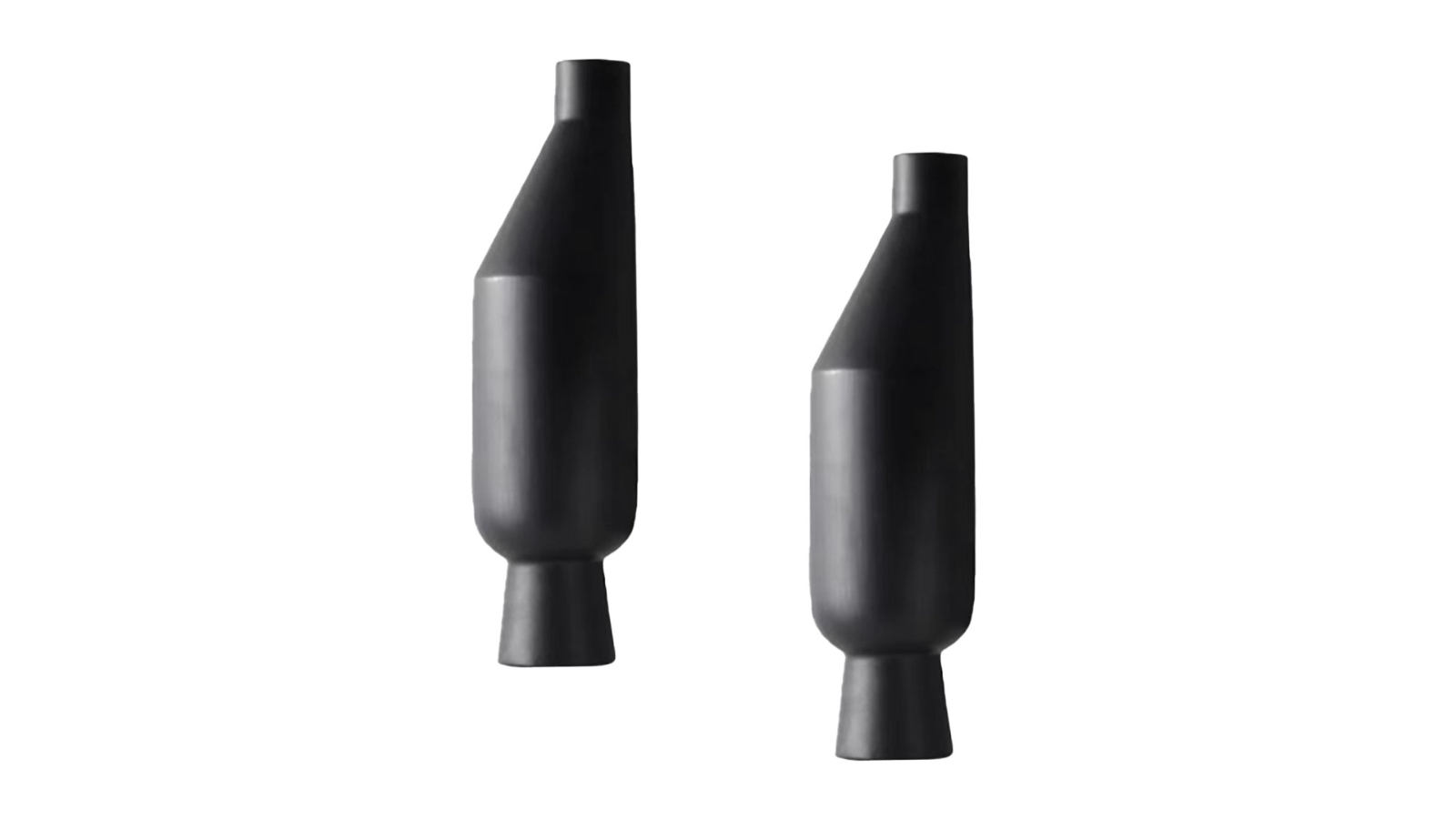 Soga 2 Piece Ornament Modern Minimalist Vase - 14 x 52cm
