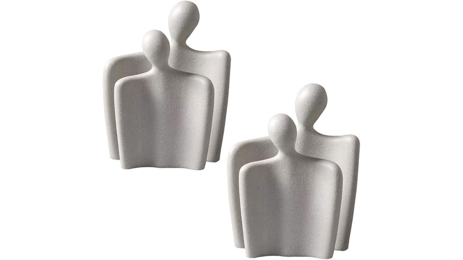Soga 2 Piece Minimalist Human Figurine Ornament - Set of 2