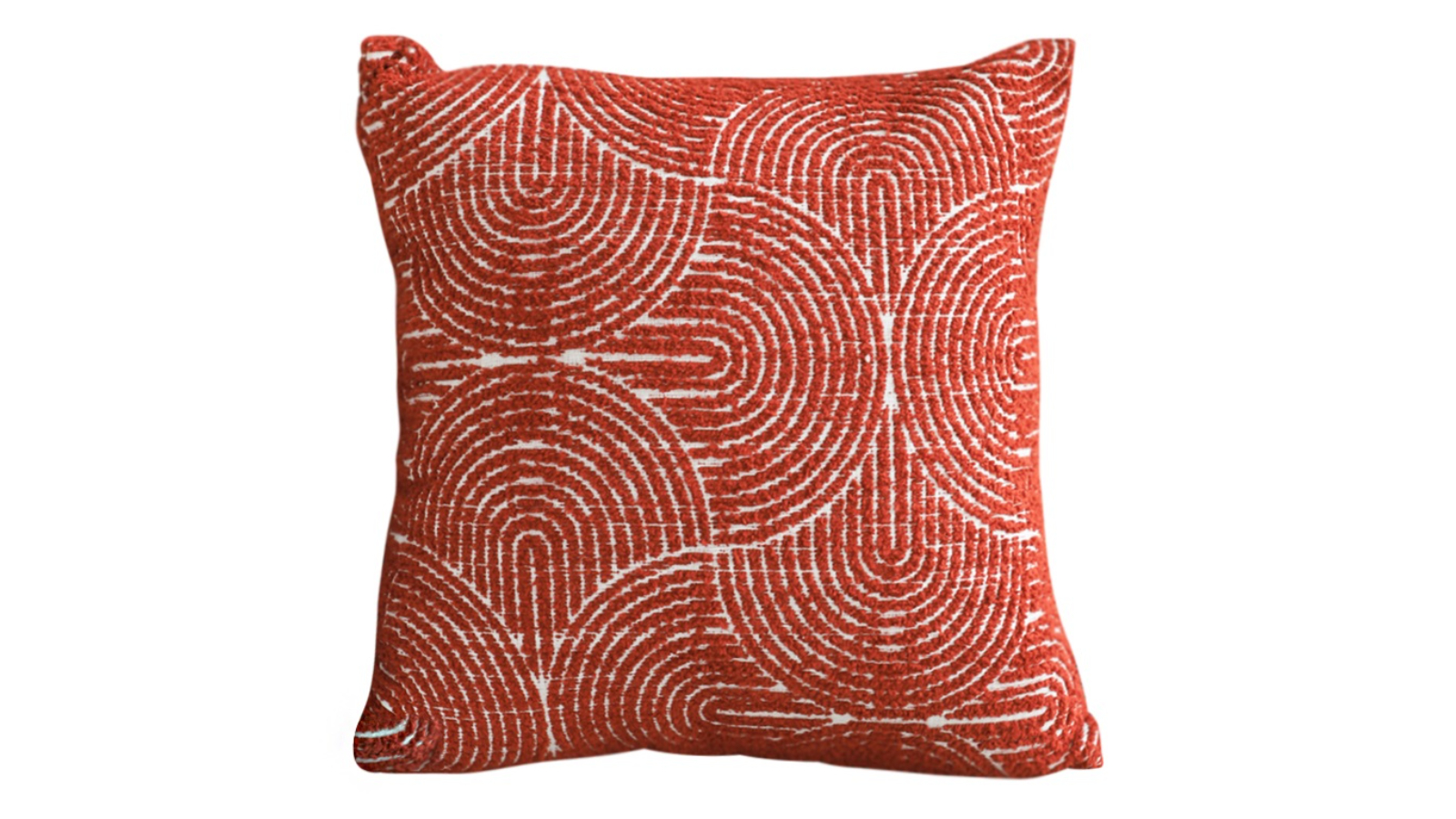 Soga Burgundy Cinnabar Perfect Burnt Throw Pillow