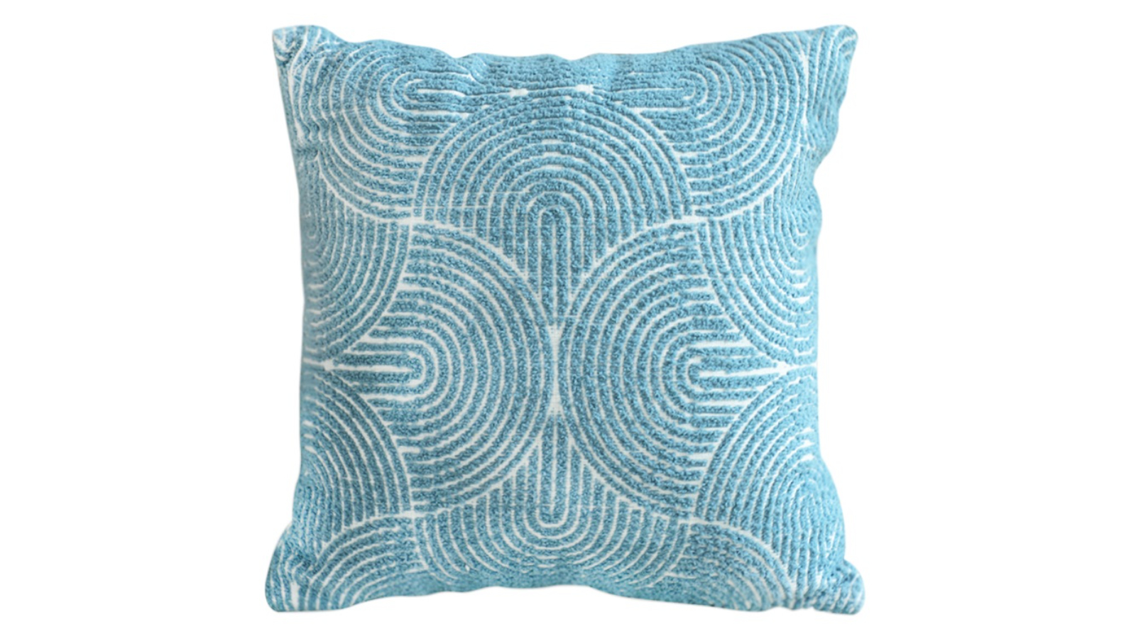 Soga 50cm Geometric Throw Pillow - Blue