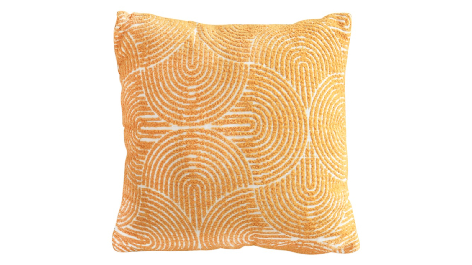 Soga 50cm Geometric Throw Pillow - Mustard Yellow