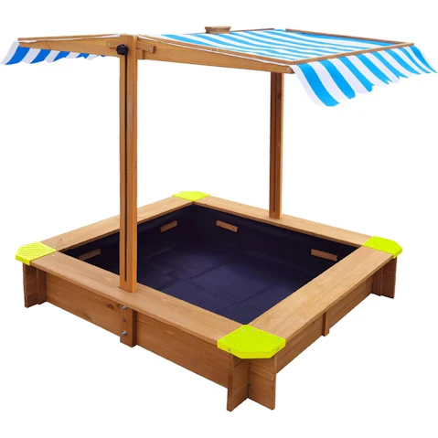 Mazam Kids Wooden Sandpit