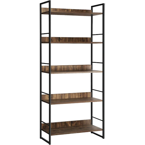 Oikiture Industrial Furniture Display Shelves